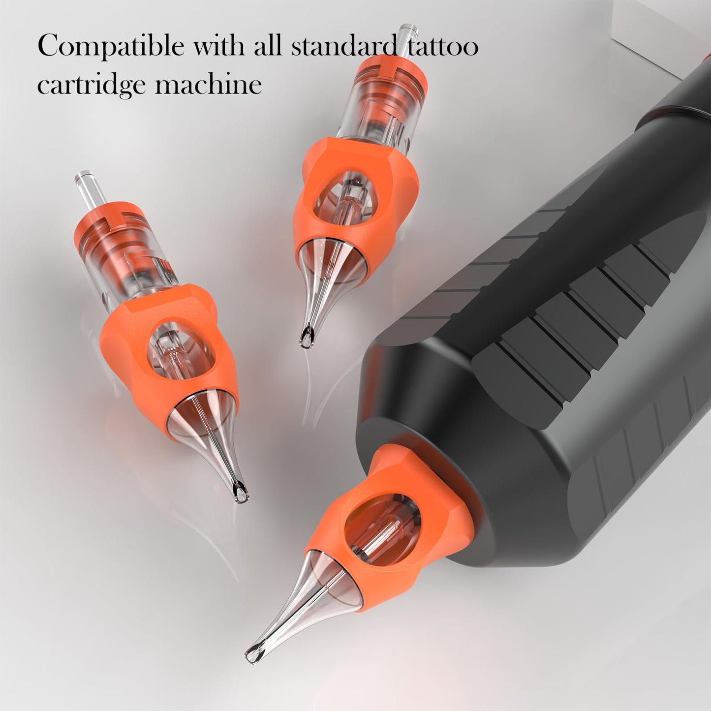 Wormhole Tattoo Cartridge Needles 1205RS – 20Pcs Round Shader, Disposable