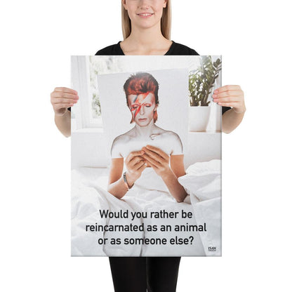 Reincarnated As An Animal or As Someone Else - Canvas Print