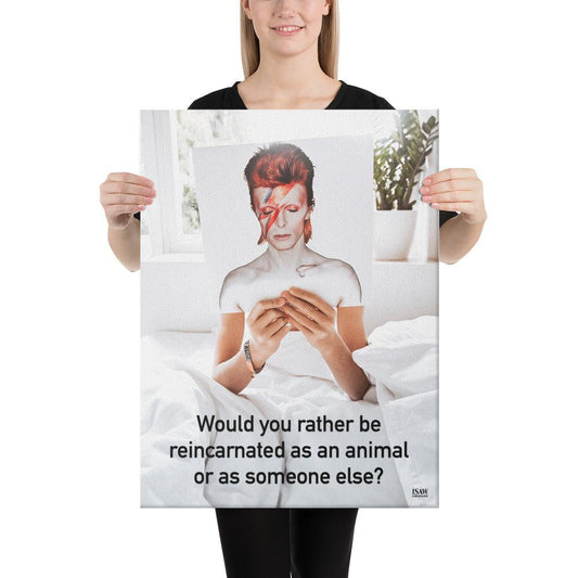 Reincarnated As An Animal or As Someone Else - Canvas Print