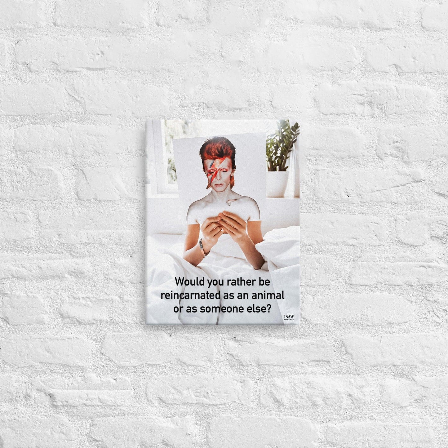 Reincarnated As An Animal or As Someone Else - Canvas Print