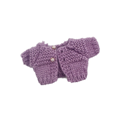 Wovglap 17cm Labubu Doll Clothes Set – Cute Purple Dress Up Outfits (No Doll)