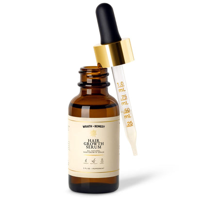 Wrath & Remedy Tricho10 Hair Growth Serum — USDA Organic, 30 ml, All Hair Types