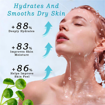wwaiwenl Youthful Moisturizing Face Cream with Collagen, Centella Asiatica & Hyaluronic Acid | All-Day Hydration | 2 x 100ml