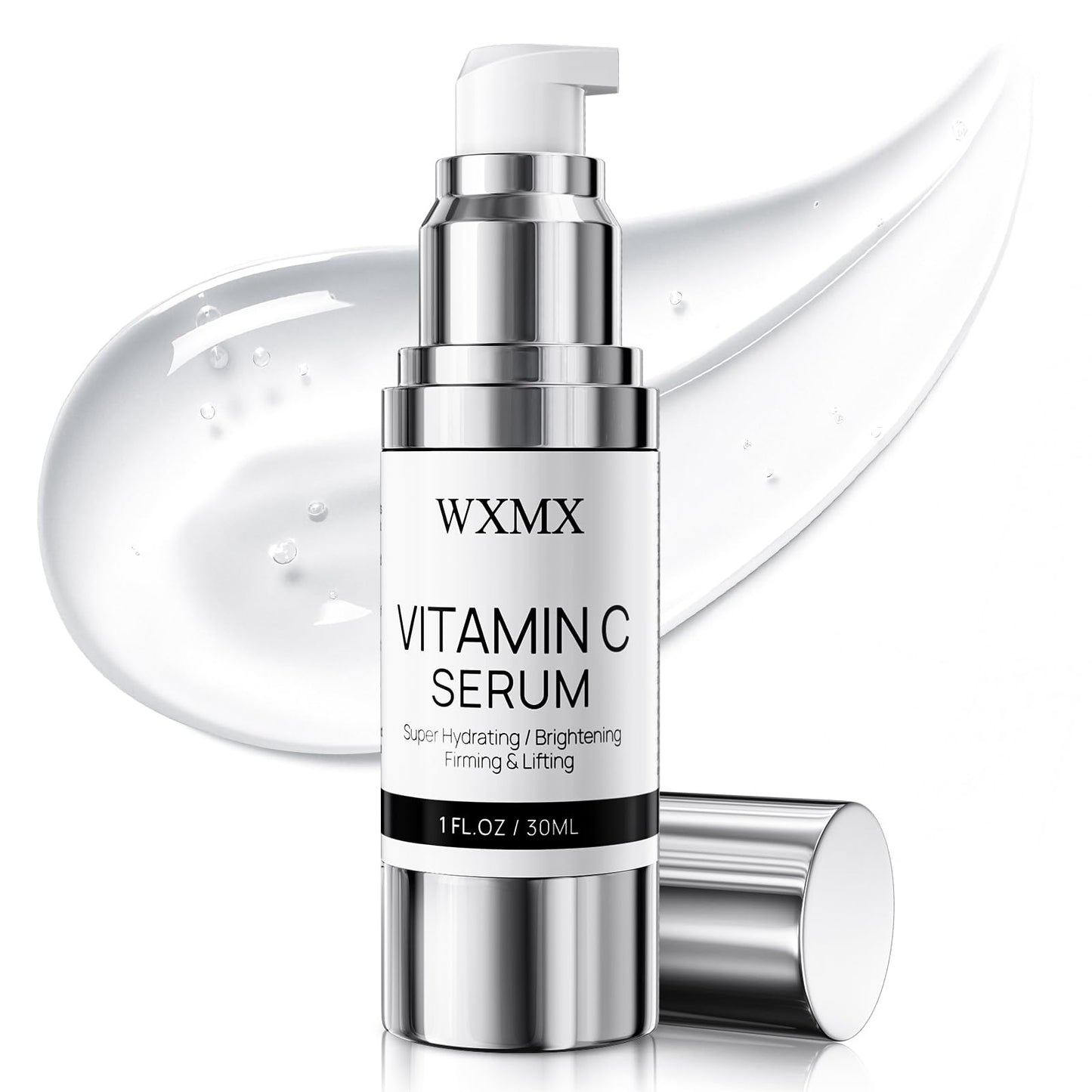 WXMX Super C Serum for Mature Skin | Hydrating Vitamin C + Hyaluronic Acid | 1 fl oz