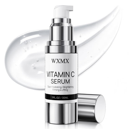 WXMX Super C Serum for Mature Skin | Hydrating Vitamin C + Hyaluronic Acid | 1 fl oz