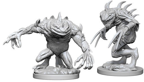 D&D Nolzurs Marvelous Miniatures: Grey Slaad & Death Slaad - Wave 5