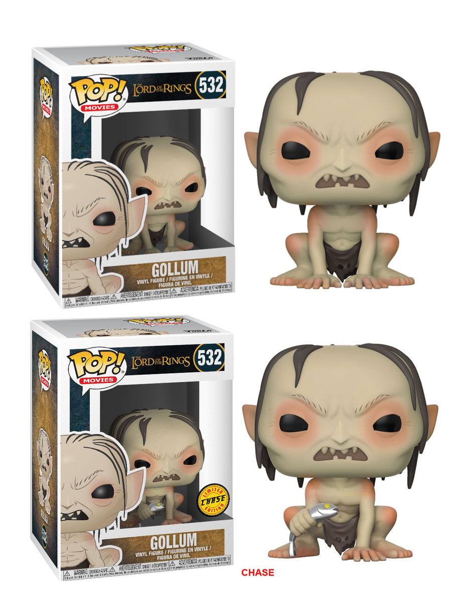 Lord of the Rings Funko POP! Gollum 9cm & Chase Variant (532)