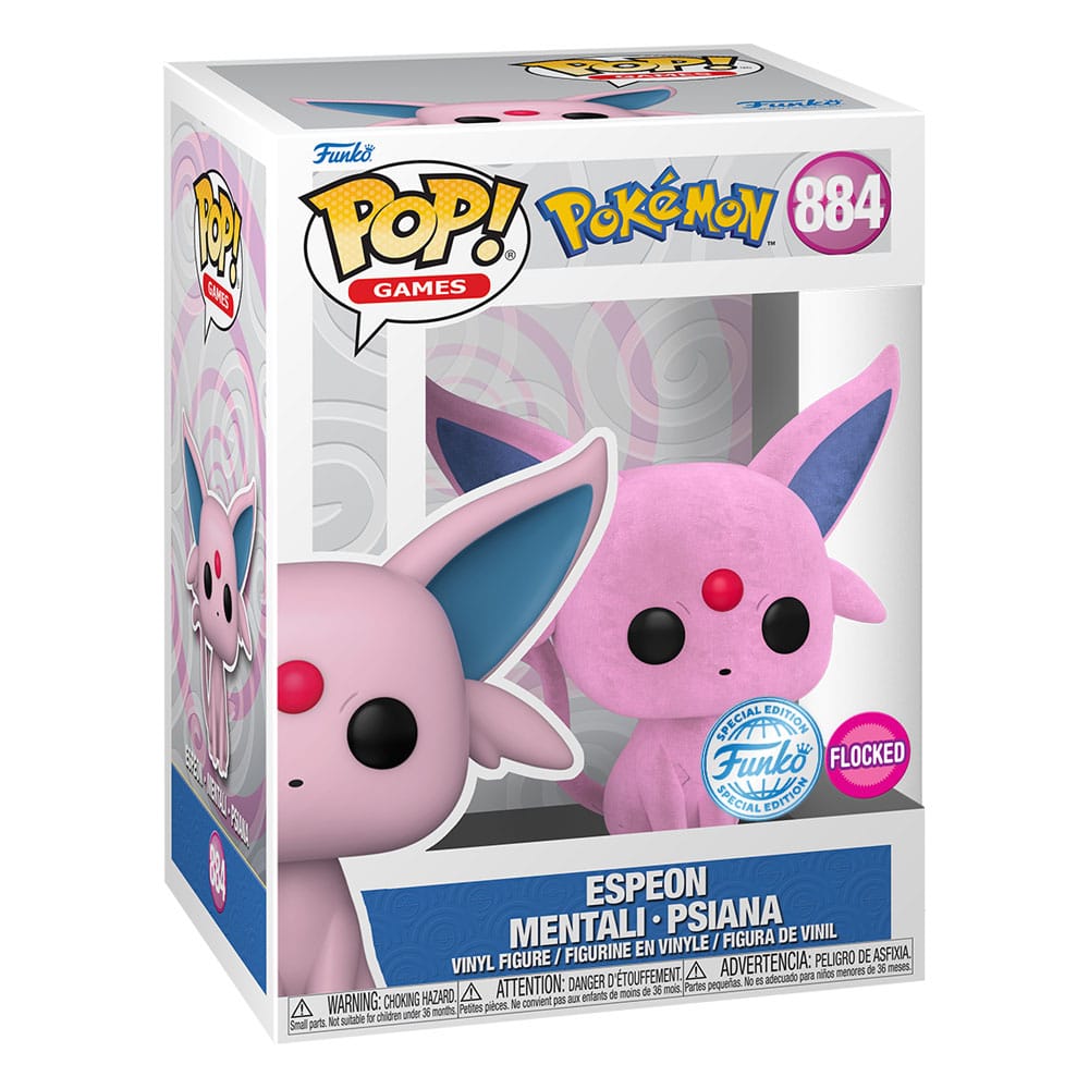 Pokemon Funko POP! Flocked Espeon 9cm (884)