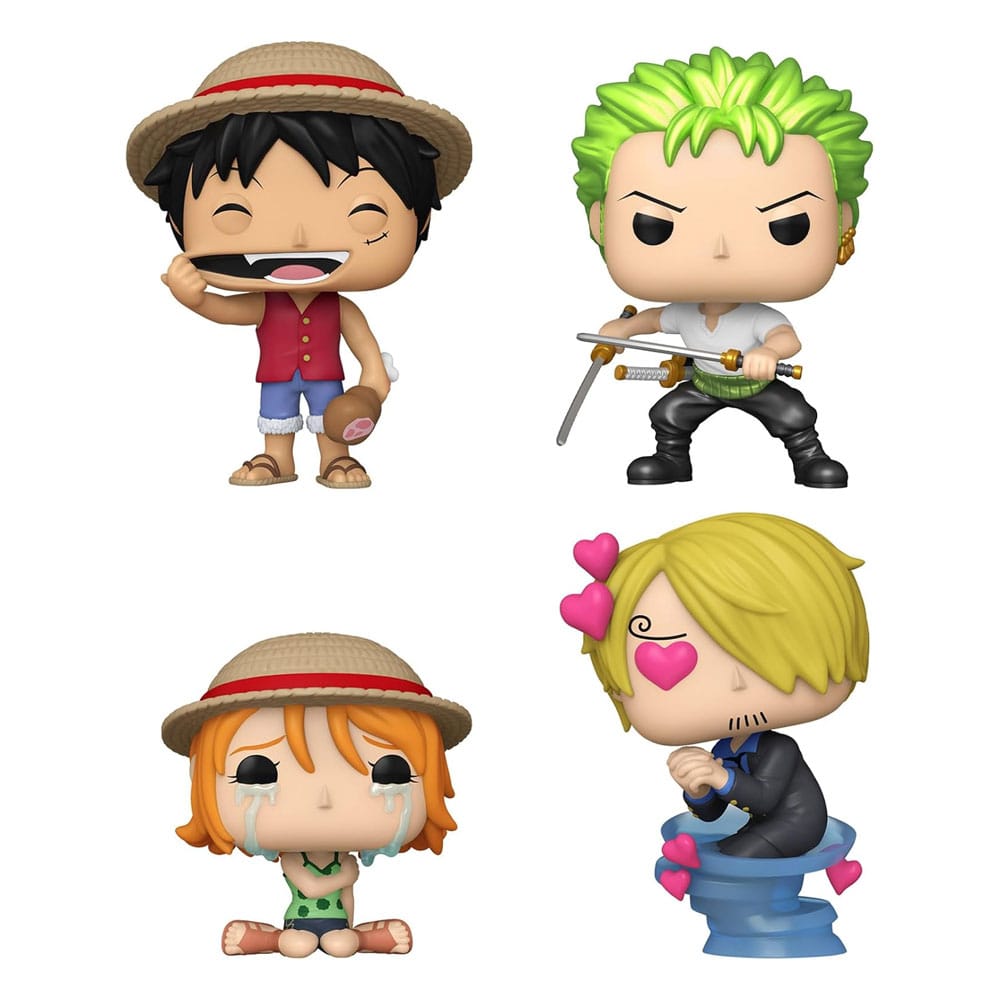 One Piece Funko POP! 4-Pack 9cm