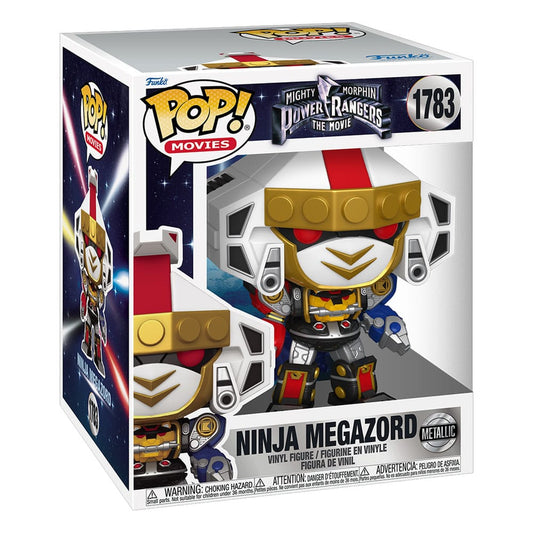 Power Rangers Super Sized Funko POP! Ninja Megazord (Metallic) 15cm