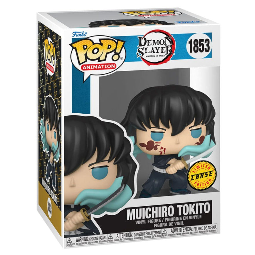 Demon Slayer: Kimetsu no Yaiba Funko POP! Muichiro (Attack) 9cm & Chase Variant