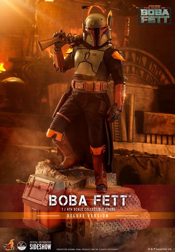 Hot Toys - Star Wars: The Book of Boba Fett Action Figure 1/4 Boba Fett (Deluxe Version) 45cm