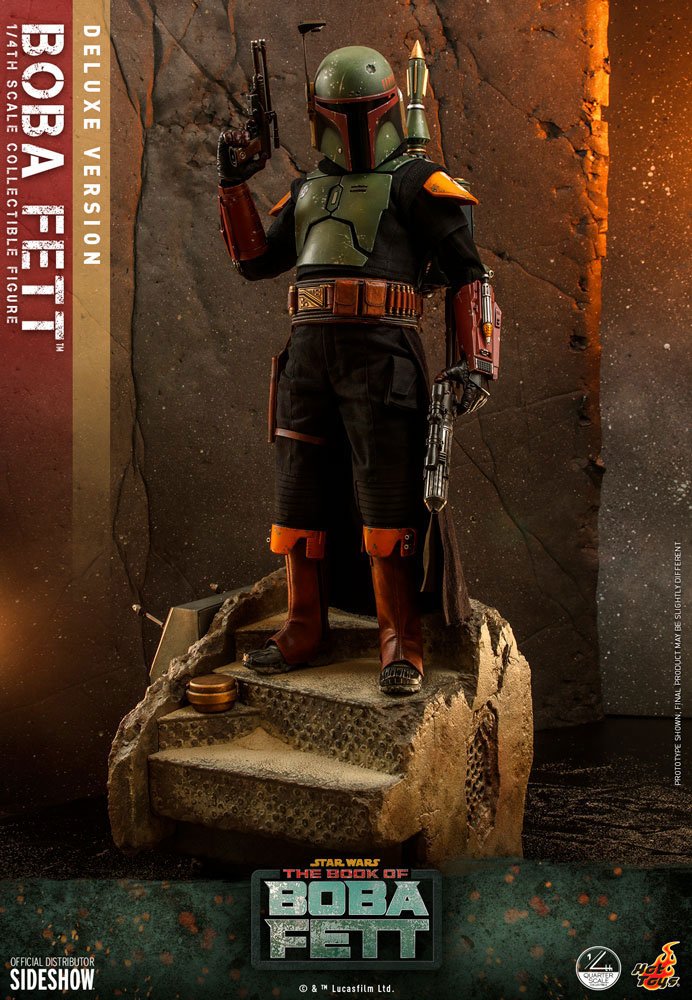Hot Toys - Star Wars: The Book of Boba Fett Action Figure 1/4 Boba Fett (Deluxe Version) 45cm