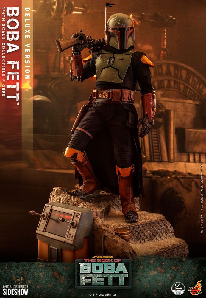 Hot Toys - Star Wars: The Book of Boba Fett Action Figure 1/4 Boba Fett (Deluxe Version) 45cm