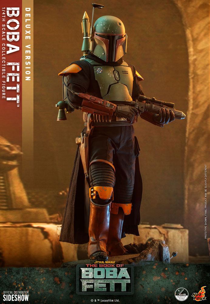 Hot Toys - Star Wars: The Book of Boba Fett Action Figure 1/4 Boba Fett (Deluxe Version) 45cm