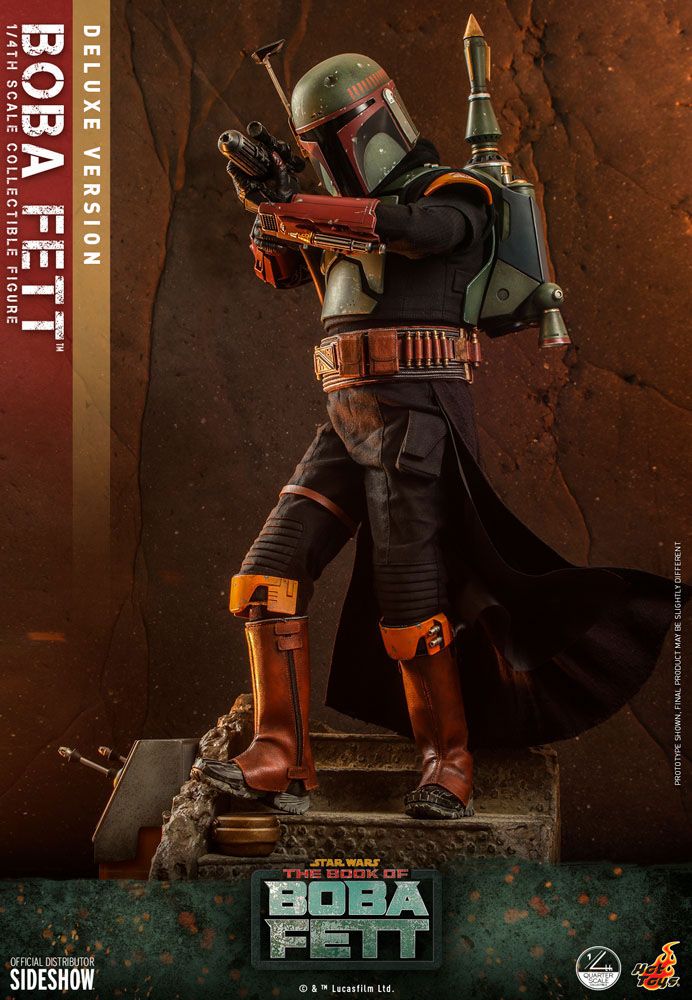 Hot Toys - Star Wars: The Book of Boba Fett Action Figure 1/4 Boba Fett (Deluxe Version) 45cm