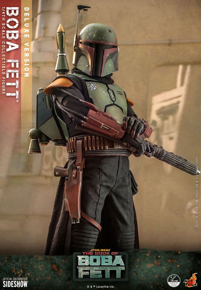 Hot Toys - Star Wars: The Book of Boba Fett Action Figure 1/4 Boba Fett (Deluxe Version) 45cm