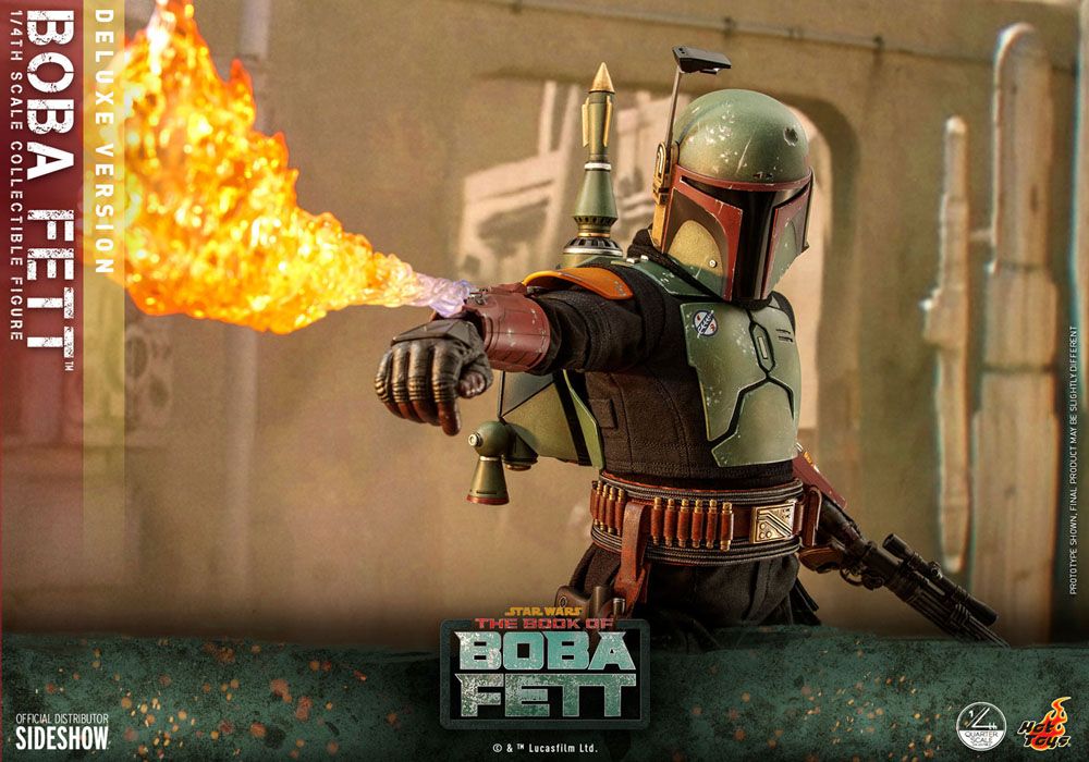 Hot Toys - Star Wars: The Book of Boba Fett Action Figure 1/4 Boba Fett (Deluxe Version) 45cm