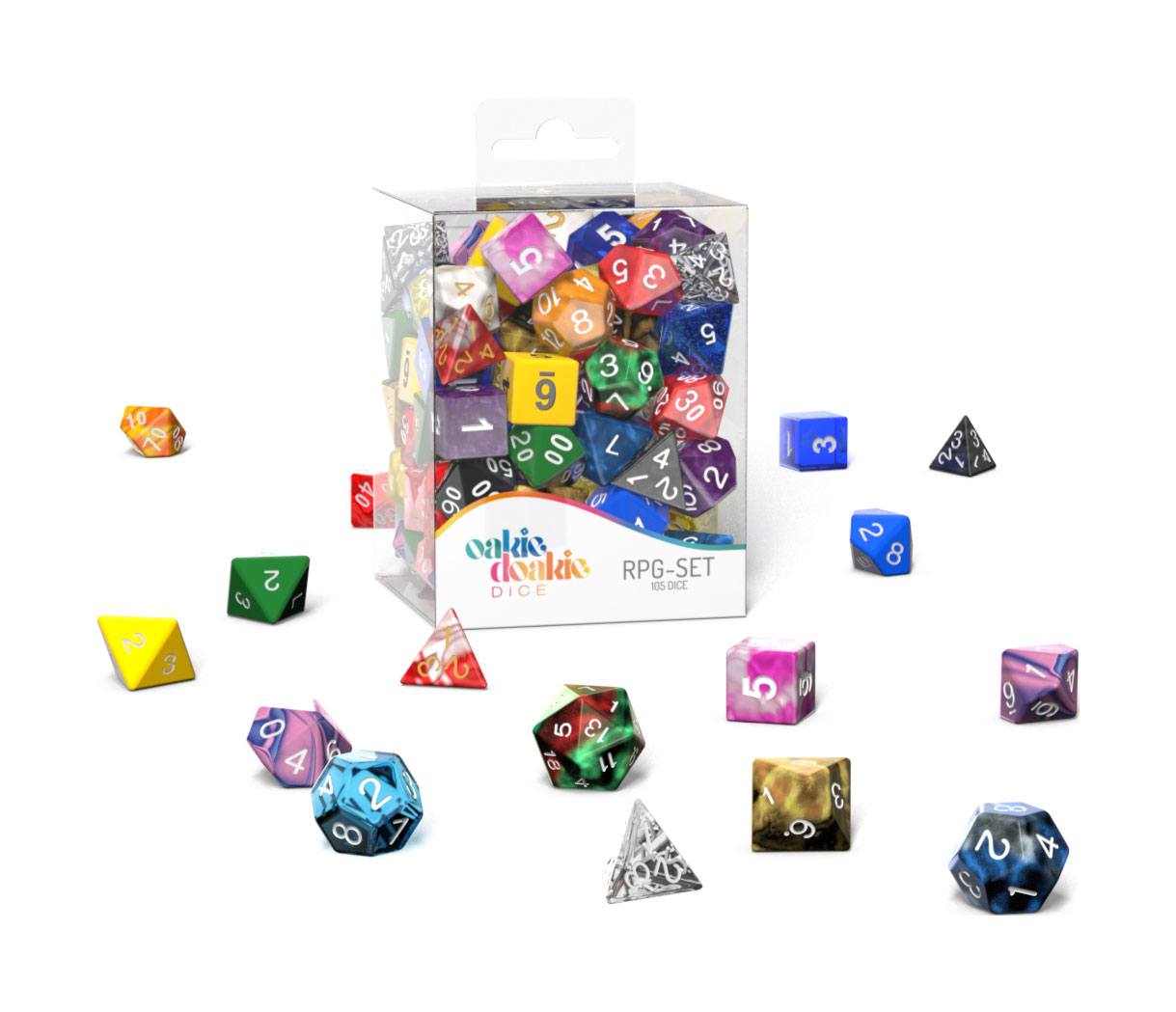 Oakie Doakie Dice RPG Set (105)