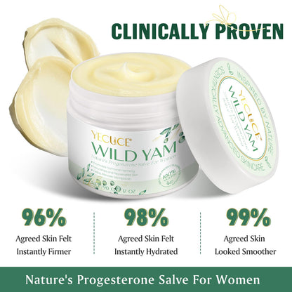 Xaarty Wild Yam Cream for Hormone Balance | Natural Skincare 3.17 oz