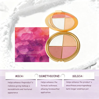 XLJQ Eye & Cheek Palette | Glow Wardrobe – All-in-One Highlighting Palette