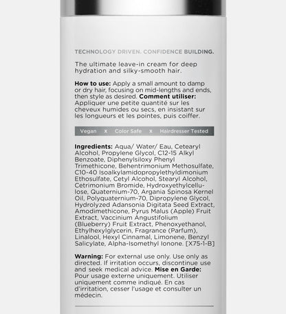 XMONDO Hair Hydrify Hydrating Leave-In Cream – Deep Moisture, Frizz Control, No-Rinse Formula