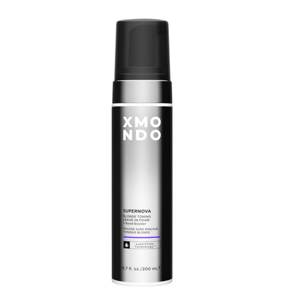 XMONDO Hair Supernova Blonde Toner Foam – Vegan, Cruelty-Free Toner for Brassy Tones
