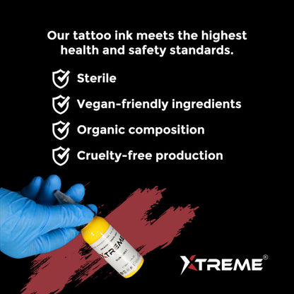 XTREME Tattoo Ink Wetting Solution – Sterile, Vegan, Water-Based, Acrylic-Free (12 oz)