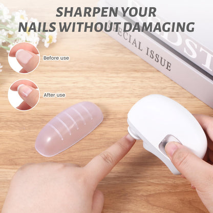 Xyulaan 3-in-1 Electric Nail Clipper for Seniors, Babies, and Gel Polish