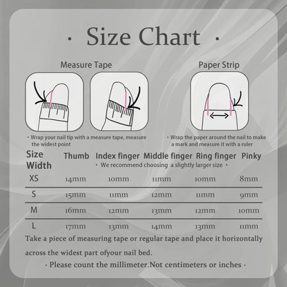 Yabonica 10PCS Handmade 3D Almond Press-On Nails Kit – Cat Eye, Thick Acrylic, Reusable Gel Tips