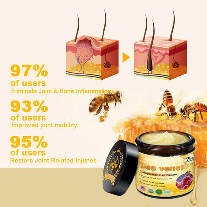 YAGUAN Bee Venom Cream – Natural Anti-Aging Skin Treatment for Sensitive Skin (1 PCS)