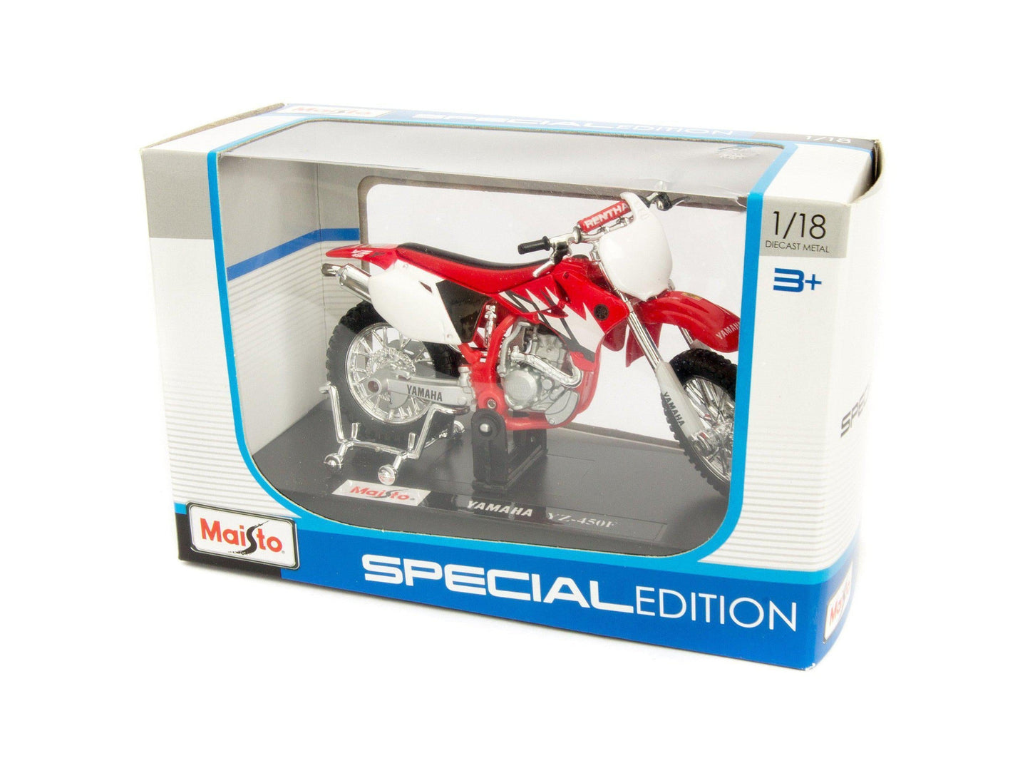 Yamaha YZ-450F red - 1:18 Scale Motorbike Model