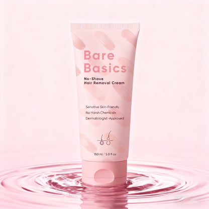 YAMFIUY Bare Basics No Shave Hair Removal Cream – Gentle, Long-Lasting Smoothness for Sensitive Skin