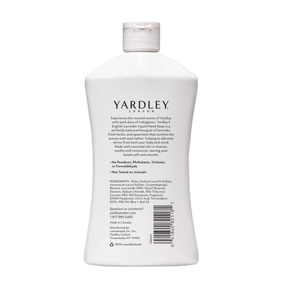 Deal Society Yardley London English Lavender Hand Soap Refill – 4×16 oz Bottles