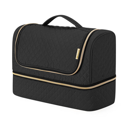 Yarwo Large Airwrap Storage Bag for Shark FlexStyle – Double-Layer Travel Case (Bag Only) – Black