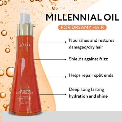 Ybera Mirra Oil Repair – Premium Hair Oil for Dry & Frizzy Hair | YBERA PARIS