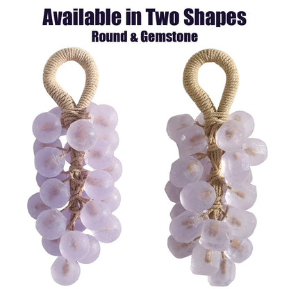 Ydner Grape Soap on a Rope – Handmade Natural Cold Process Jasmine Gem
