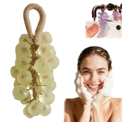 Ydner Grape Soap on a Rope – Handmade Natural Cold Process Jasmine Gem