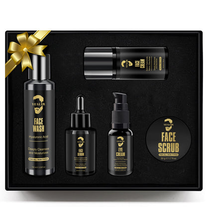 YEALIR Men's Anti-Aging Skincare Kit - Retinol & Hyaluronic Acid