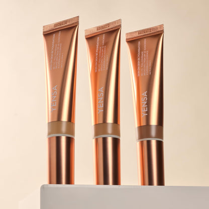YENSA Skin on Skin BC Foundation – Buildable Full Coverage, SPF 40 (Fair Warm)