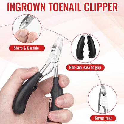 YEQOIZ Ingrown Toenail Removal Kit — All-In-One Home Care Tools