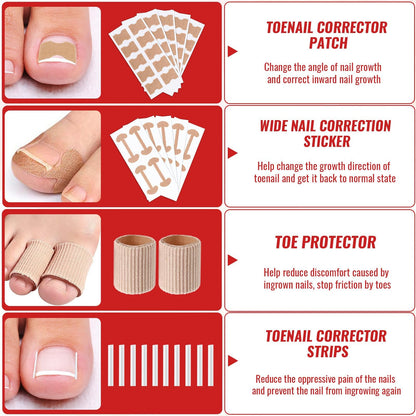 YEQOIZ Ingrown Toenail Removal Kit — All-In-One Home Care Tools