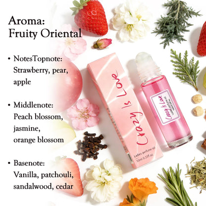 YEQUET Pheromones Perfume for Women - Long-Lasting Roll-On, Charm & Confidence, 0.34 fl oz