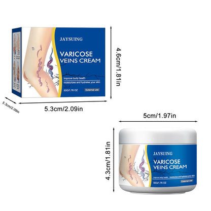 yetary Varicose Veins Cream for Legs – 2-Pack, Gentle Hydration & Care