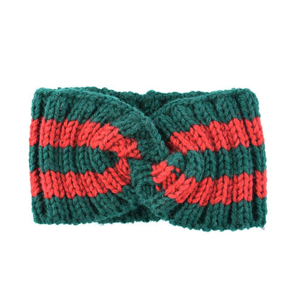 Yili Maizi Chunky Knit Headbands - Braided Winter Ear Warmers for Women