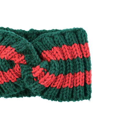 Yili Maizi Chunky Knit Headbands - Braided Winter Ear Warmers for Women