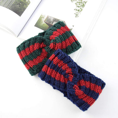 Yili Maizi Chunky Knit Headbands - Braided Winter Ear Warmers for Women