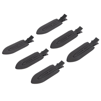 Yinhing 21pcs Leaf-Shaped Hair Clips for Bangs – No Creases, Black