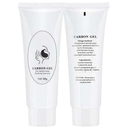 YMEYFAN Carbon Peeling Gel for Laser Hair Removal – Deep Cleansing & Pore Refinement (80ml)