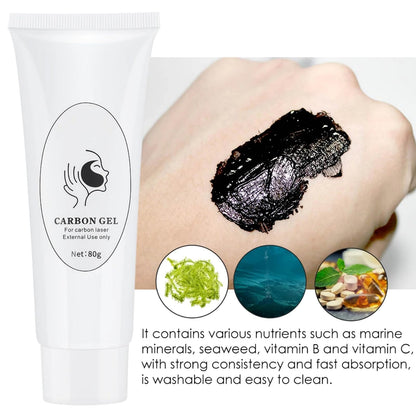 YMEYFAN Carbon Peeling Gel for Laser Hair Removal – Deep Cleansing & Pore Refinement (80ml)